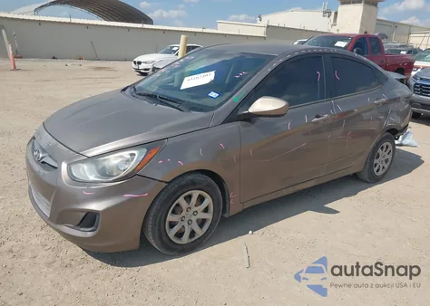 2013 Hyundai Accent Gls z USA, uszkodzony, nr VIN KMHCT4AE1DU462681